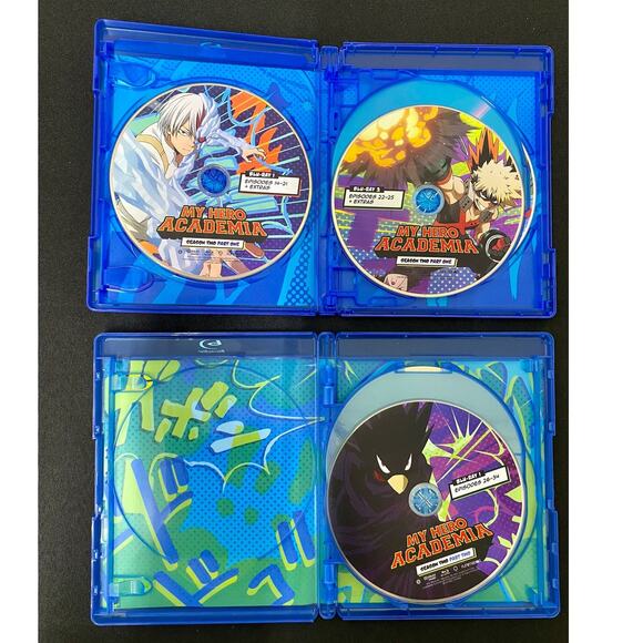 My Hero Academia Blu-Ray & DVD Bundle: Seasons 1-3, Two Heroes, & Heroes Rising - Picture 5 of 14